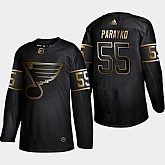 Blues 55 Colton Parayko Black Gold Adidas Jersey,baseball caps,new era cap wholesale,wholesale hats